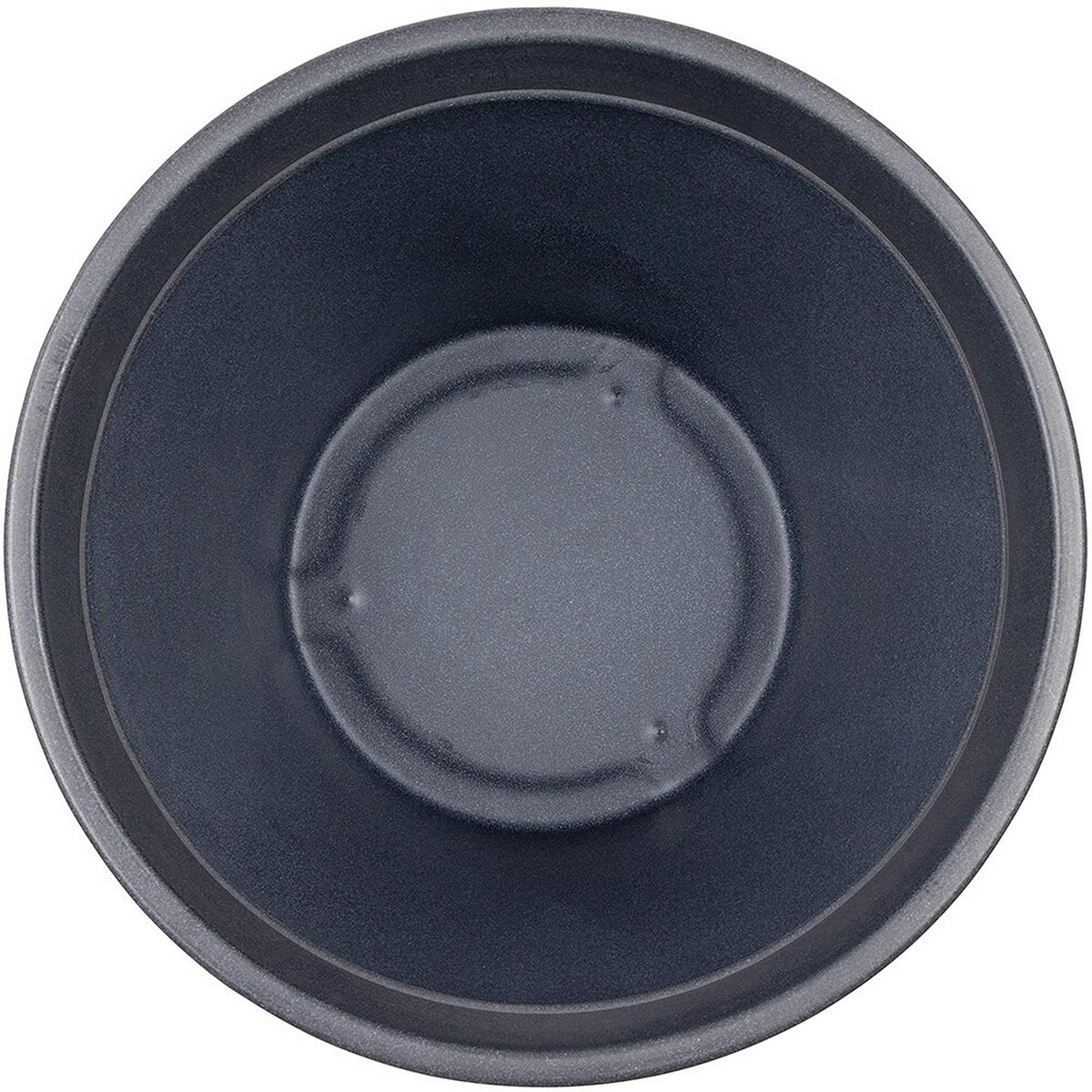 Pflanzentopf Malaga Anthrazit - Anthrazit, Basics, Kunststoff (48/32cm) - Siena Garden