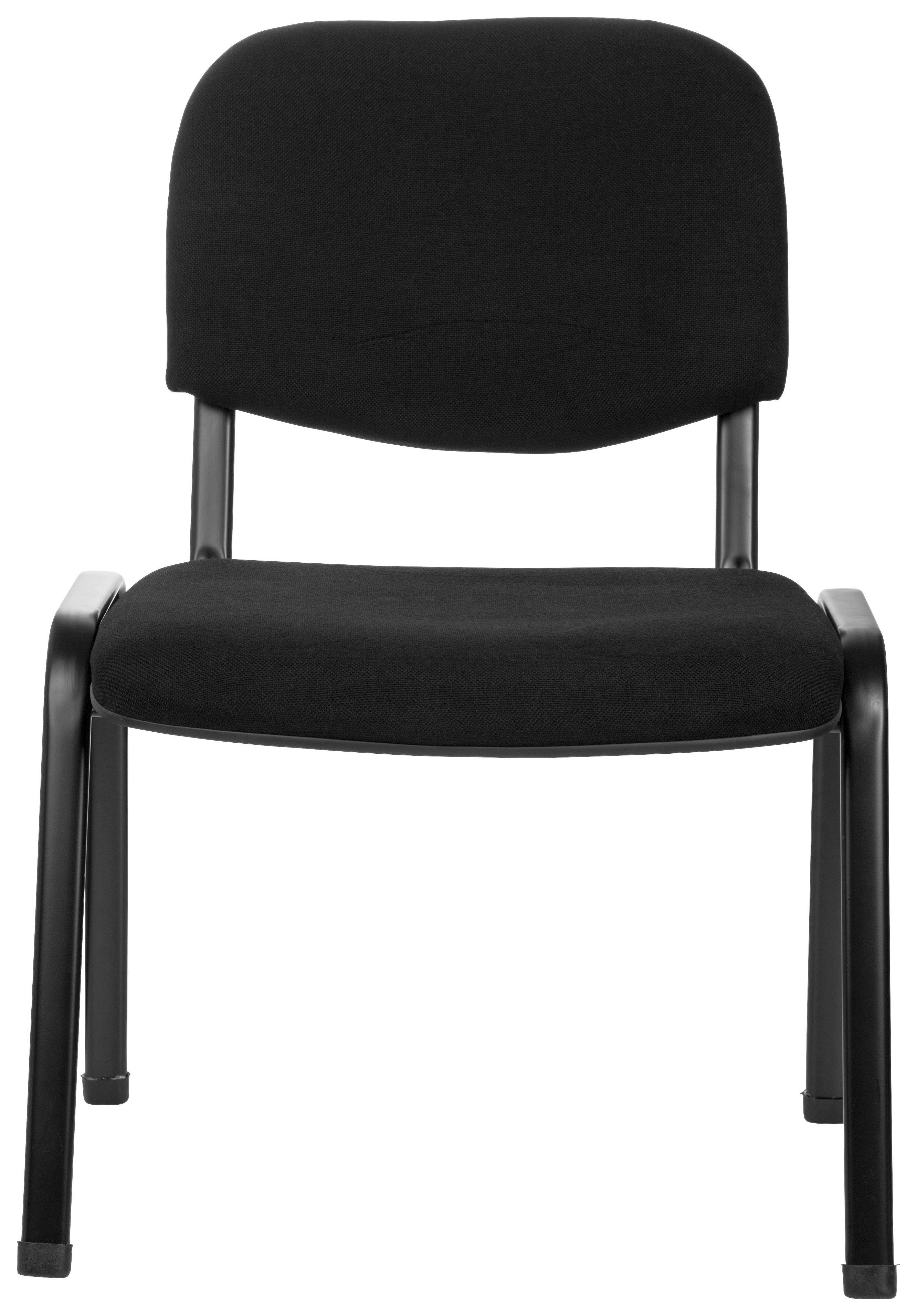 Konferenčni Stol Xt 600 Xl, Črna - črna, Basics, kovina/tekstil (60/87/55cm) - MID.YOU