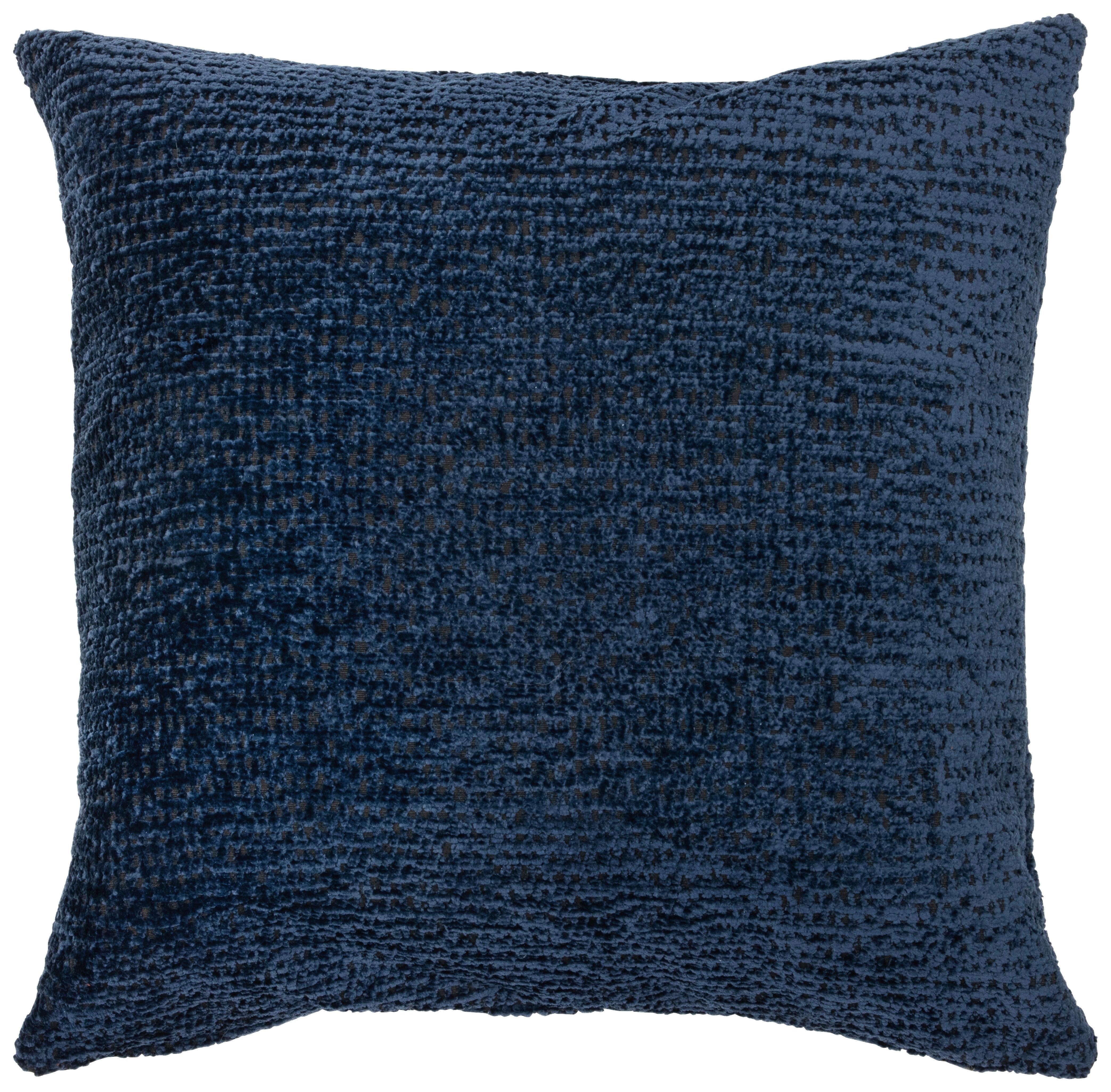 Kissenhülle Berti Dunkelblau ca. 40x40cm - Dunkelblau, Textil (40/40cm)