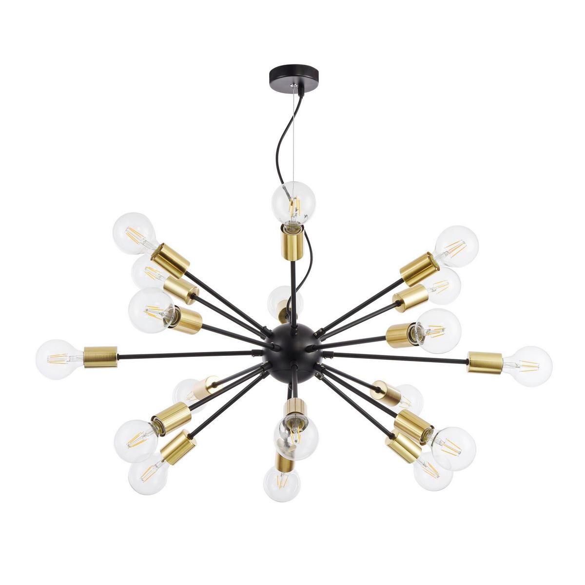 PENDELLEUCHTE JACKSON - Schwarz, Trend, Metall (98/74,2cm) - MAYTONI