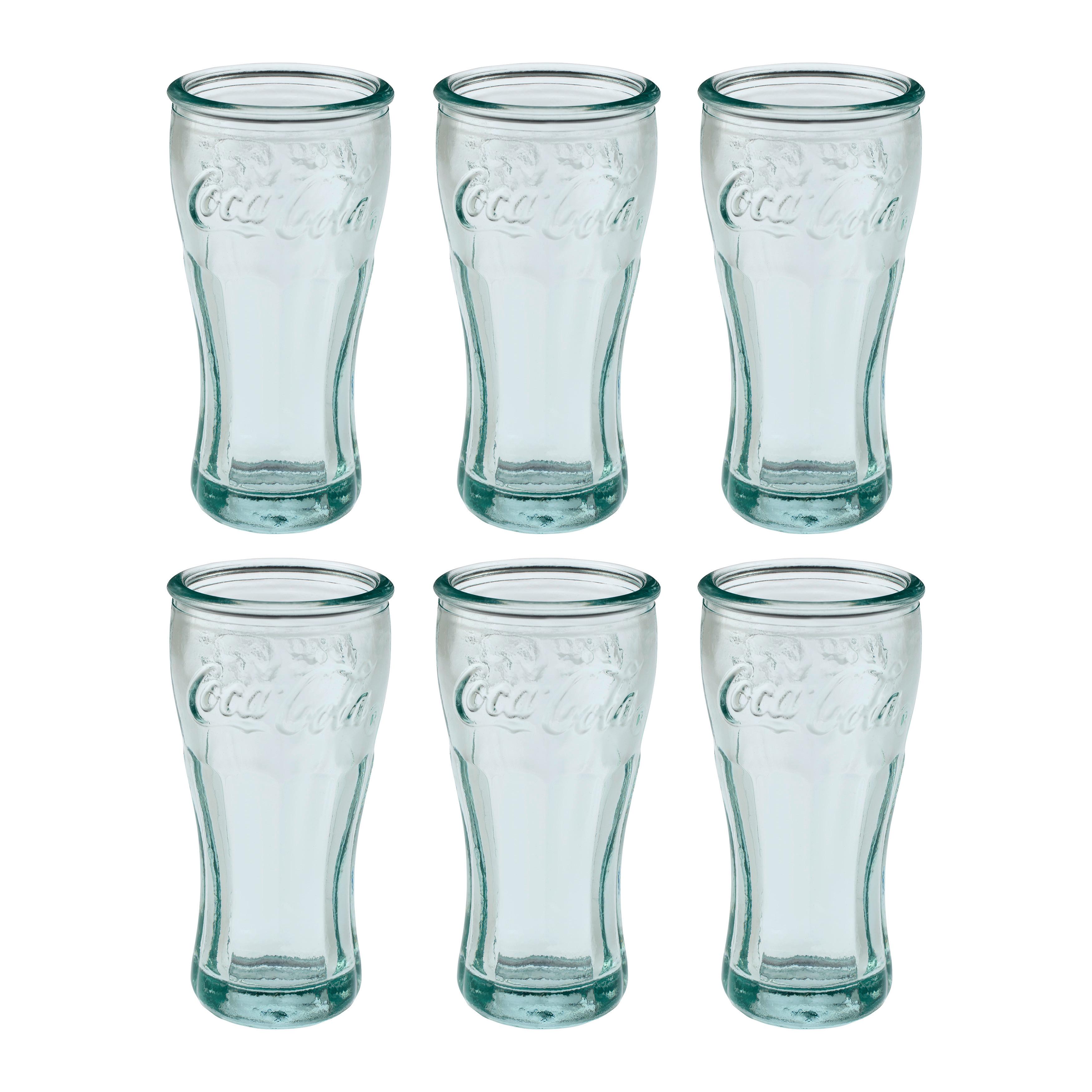 Set Kozarcev Coca Cola-Ca. 50ml - prozorno, Konvencionalno, steklo (5/8,5cm) - Coca Cola