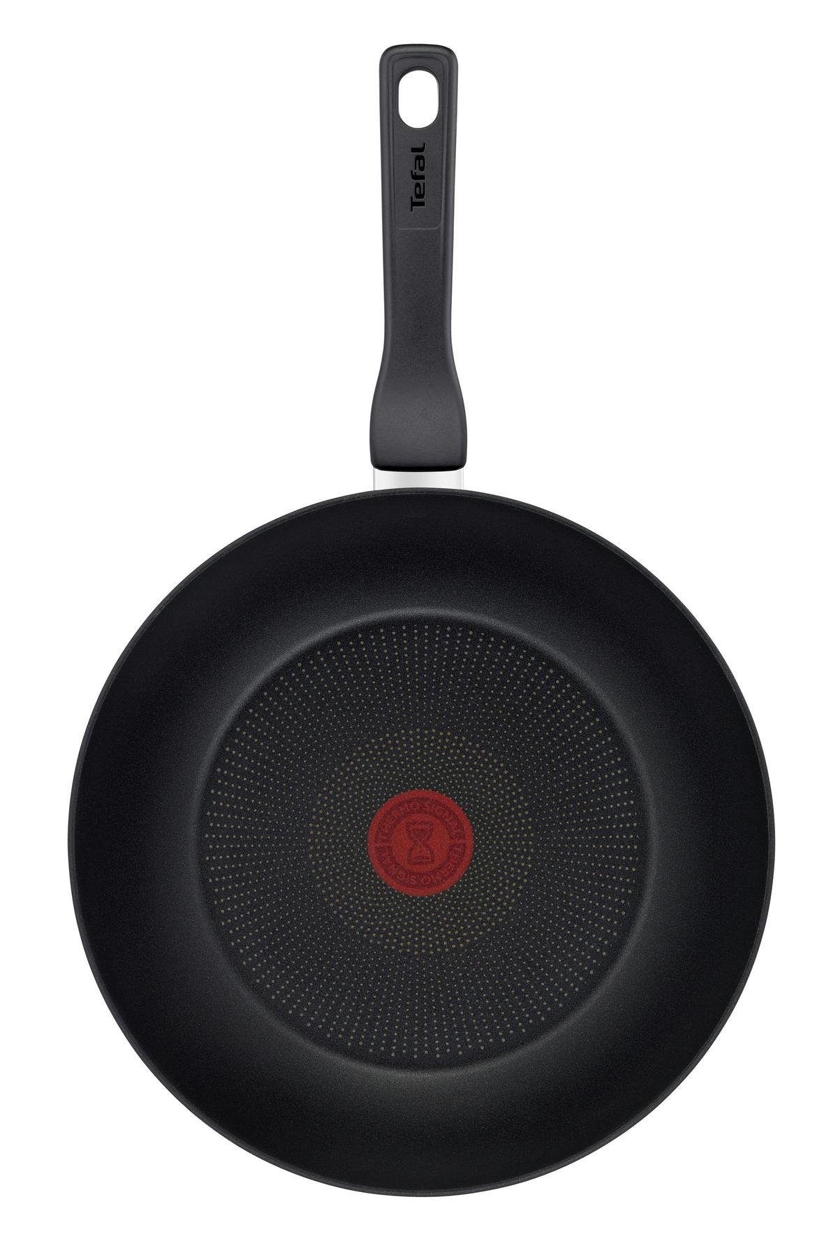 PATELNIA WOK G28919 TEFAL - czarny, Basics, metal (28cm) - Tefal