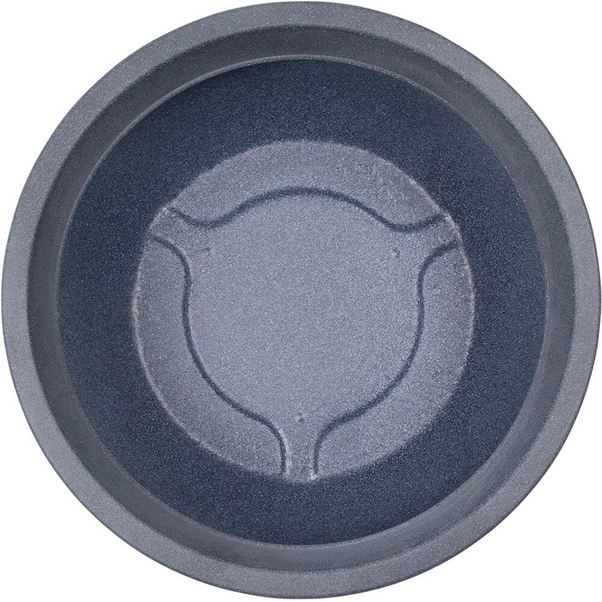 Pflanzentopf Malaga Anthrazit - Anthrazit, Basics, Kunststoff (48/22cm) - Siena Garden