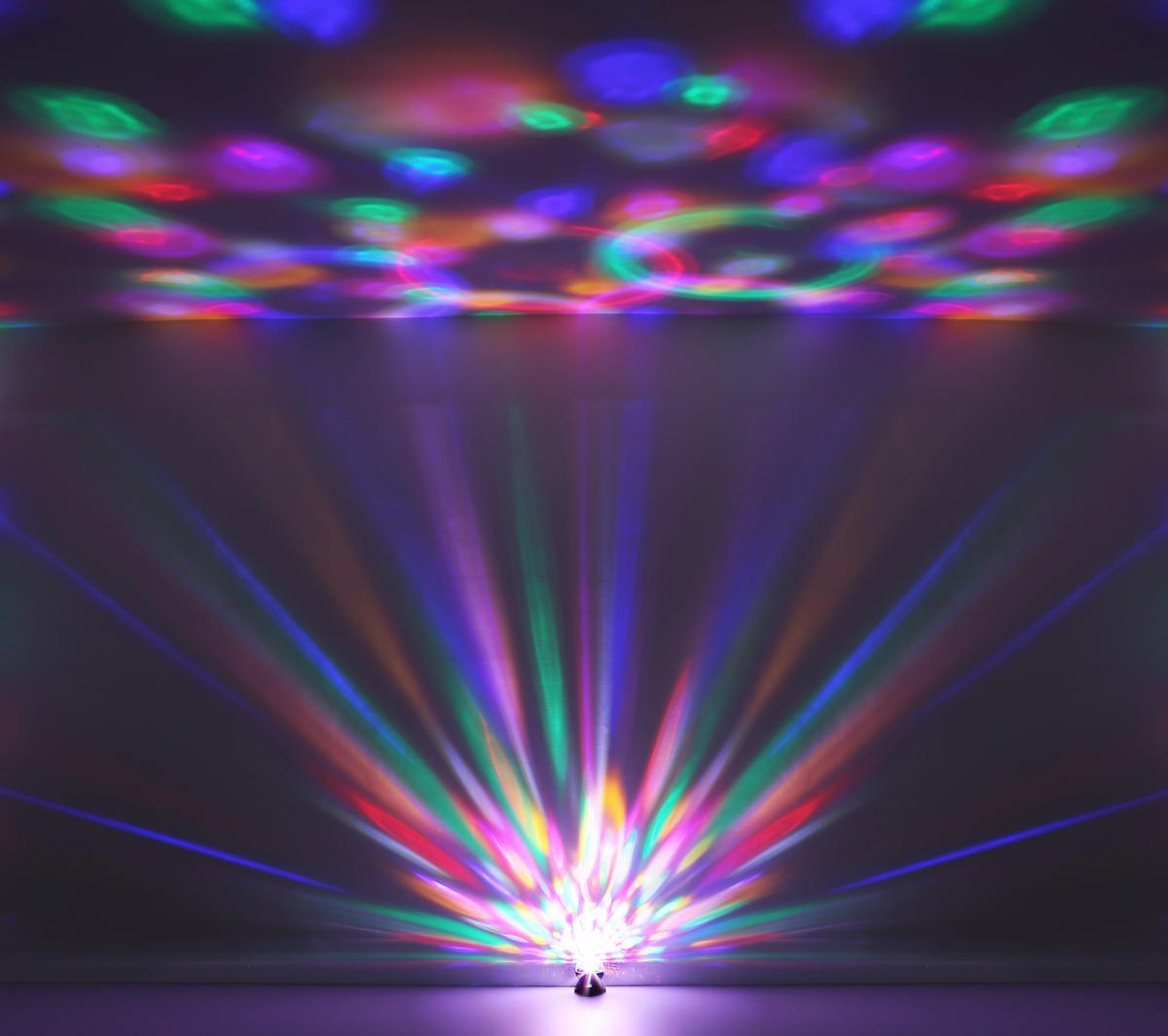 Discoleuchte Veli in Schwarz max. 3 Watt - Klar/Schwarz, Basics, Kunststoff (11/12,5cm) - Globo