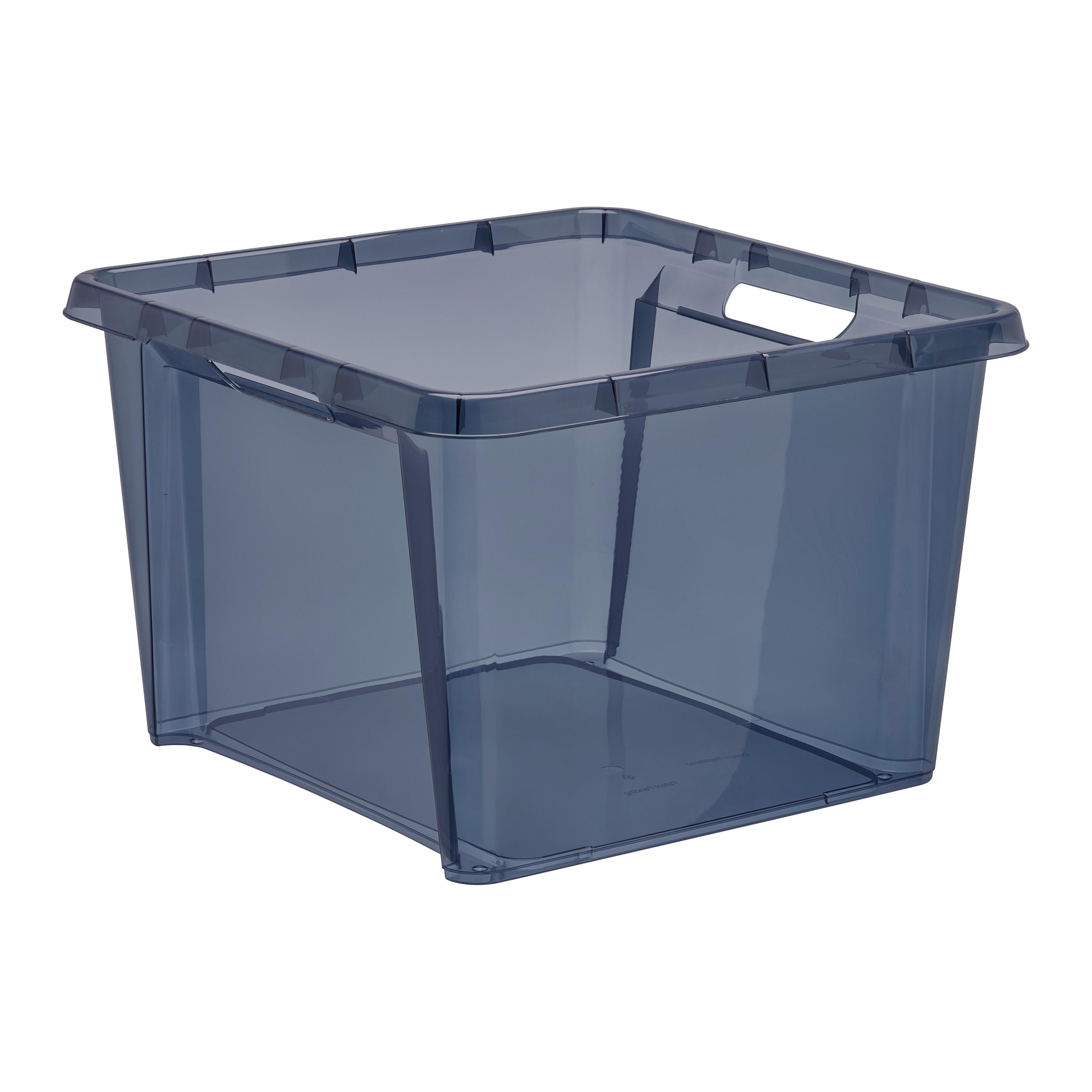 Škatla Za Shranjevanje Simple - 25 L - roza/modra, Moderno, umetna masa (39/39/26,5cm)