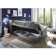 Boxspringbett in Hellgrau ca. 180x200 cm inkl. Topper - Hellgrau, KONVENTIONELL, Holzwerkstoff/Kunststoff (180/200cm) - Livetastic Boxspringbett in Hellgrau ca. 180x200 cm inkl. Topper - Hellgrau, KONVENTIONELL, Holzwerkstoff/Kunststoff (180/200cm) - Livetastic