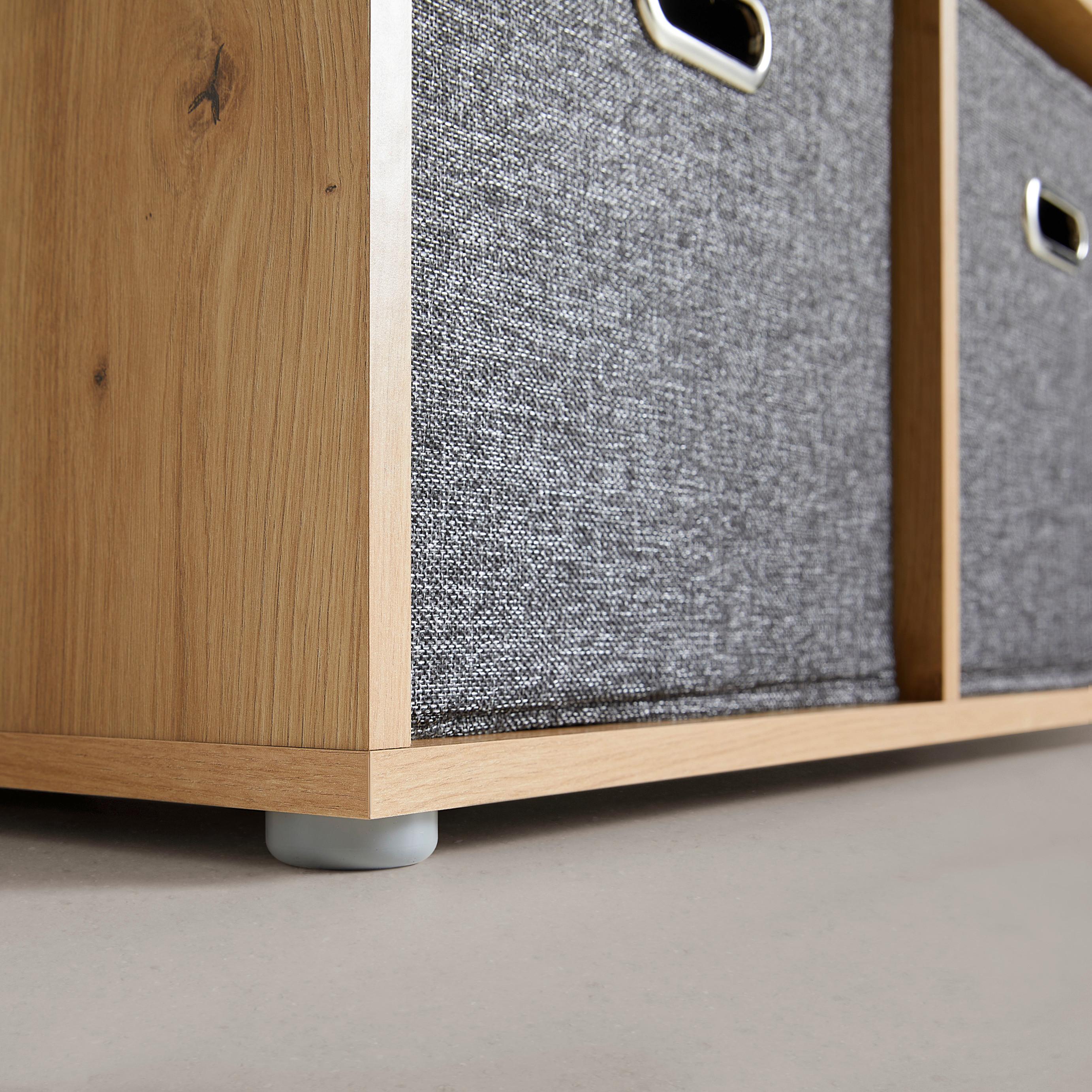 REK CASSA 1 -TOP- -BASED- - Eikenhout Artisan, Konventionell, Houtcomposiet (112/113/35cm) - Based