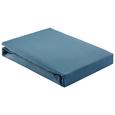 Spannbetttuch Basic Dunkelblau 180x200 cm - Dunkelblau, Textil (180/200cm) - Mömax modern living Spannbetttuch Basic Dunkelblau 180x200 cm - Dunkelblau, Textil (180/200cm) - Mömax modern living