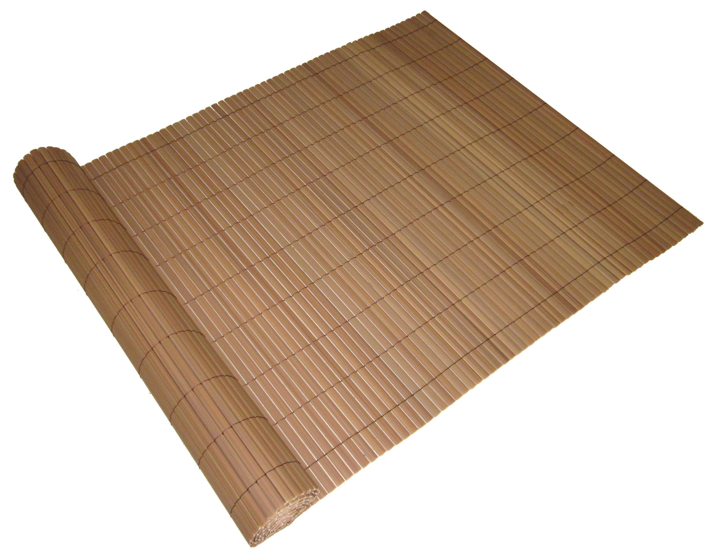 Sichtschutz ca. 500x90 cm Kunststoff Braun - Braun, MODERN, Kunststoff (500/90/0,5cm) - Gardenson