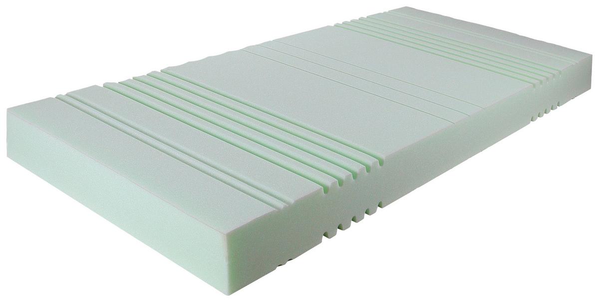 Komfortschaummatratze Easy Sleep H3 ca. 90x200 cm Weiß - Weiß, Basics, Textil (90/200cm) - Breckle