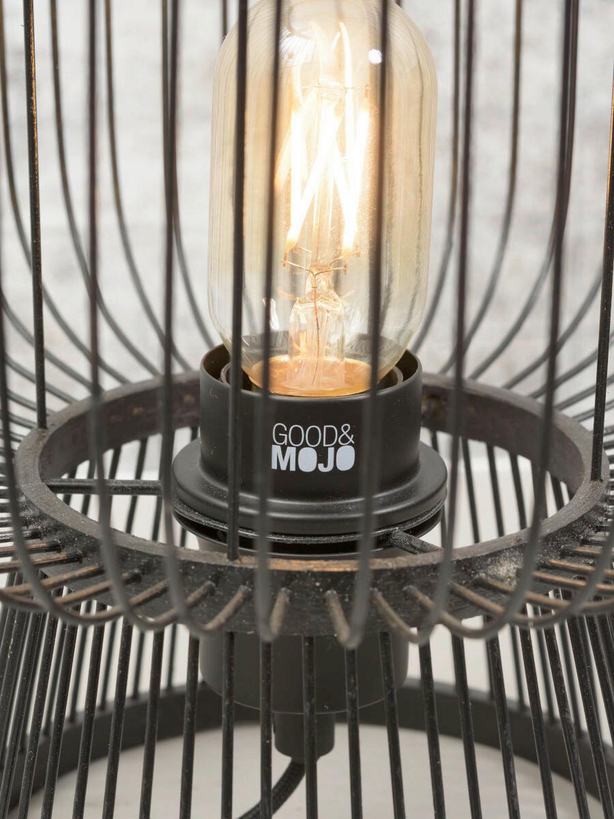 Namizna Svetilka Cango, Črna - črna, Trend (26/30cm) - Good & Mojo