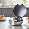 Cupcake-Maker Bomann - Silberfarben/Schwarz, MODERN, Kunststoff/Metall (22,5/11,5/22,5cm) - Bomann Cupcake-Maker Bomann - Silberfarben/Schwarz, MODERN, Kunststoff/Metall (22,5/11,5/22,5cm) - Bomann