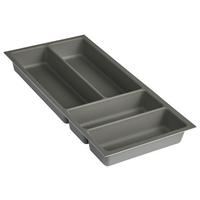 Besteckeinsatz BE30D Schieferfarben - Schieferfarben, Basics, Kunststoff (30/4,9/50cm) - Nobilia