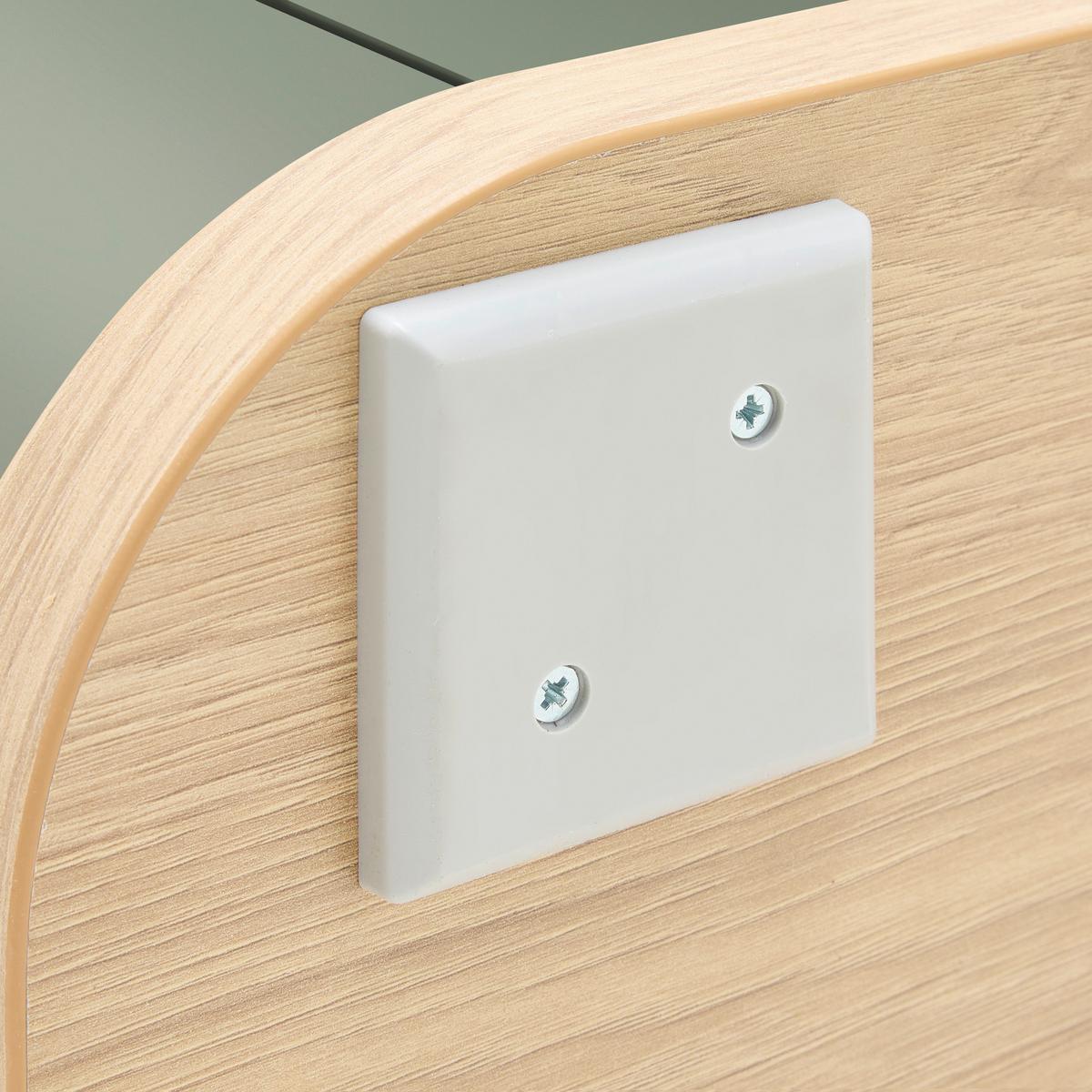 Highboard Lagos Salbeigrün/Eiche Artisan - Salbeigrün/Anthrazit, MODERN, Holzwerkstoff/Kunststoff (109,2/148,3/37,5cm) - Premium Living