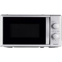 Einbaumikrowelle Palmina ca. 45,2/30,6/26,2 cm Edelstahl - Edelstahlfarben, Trend, Glas/Kunststoff (45,2/30,6/26,2cm) - Respekta