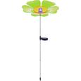 Solarleuchte Flower, max. 0,06 Watt - Orange/Grün, Kunststoff (18/95cm) - MÖMAX modern living
