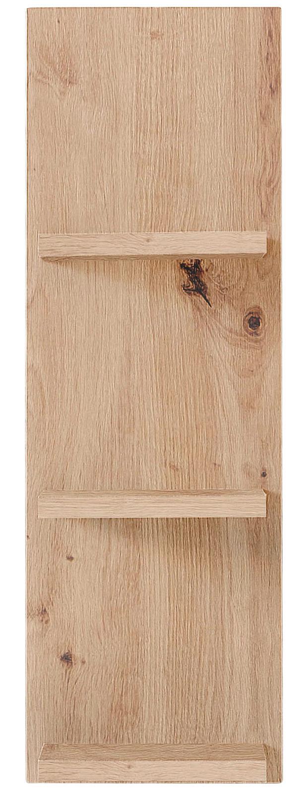 REGAŁ ŚCIENNY TICONA - kolor dębowy, Modern (20/60/17cm) - Mömax