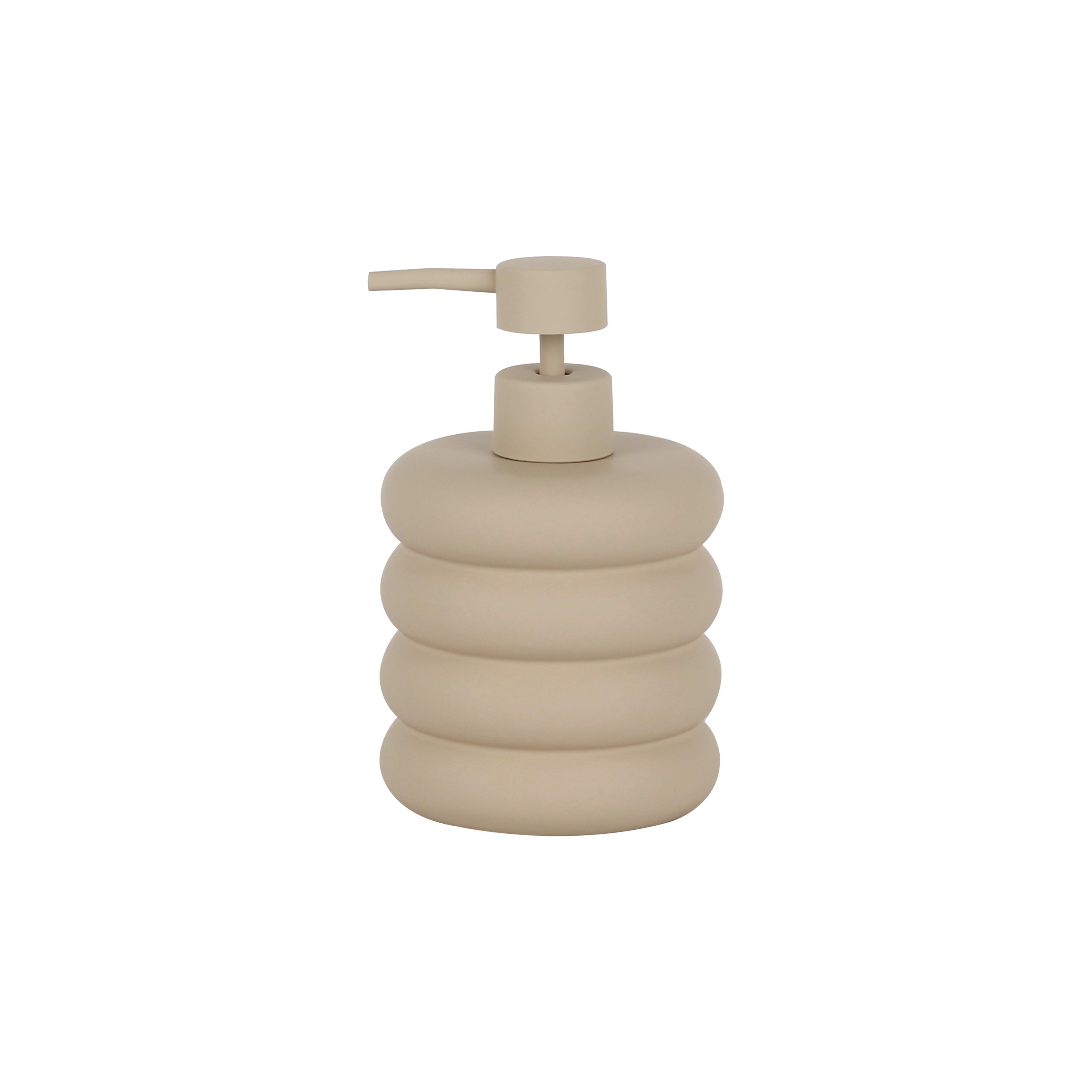 Dozator Za Tečni Sapun Belly - bež, Moderno, plastika/keramika (9,5/14,7cm) - Mömax