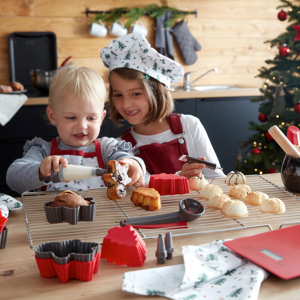 Dekorierstift Christmas Fable Grau/Transparent - Transparent/Grau, KONVENTIONELL, Kunststoff - Modern Living