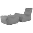 Vreča Za Sedenje Gamer - modra/siva, Moderno, tekstil (82/70/70cm) - Mömax modern living Vreča Za Sedenje Gamer - modra/siva, Moderno, tekstil (82/70/70cm) - Mömax modern living