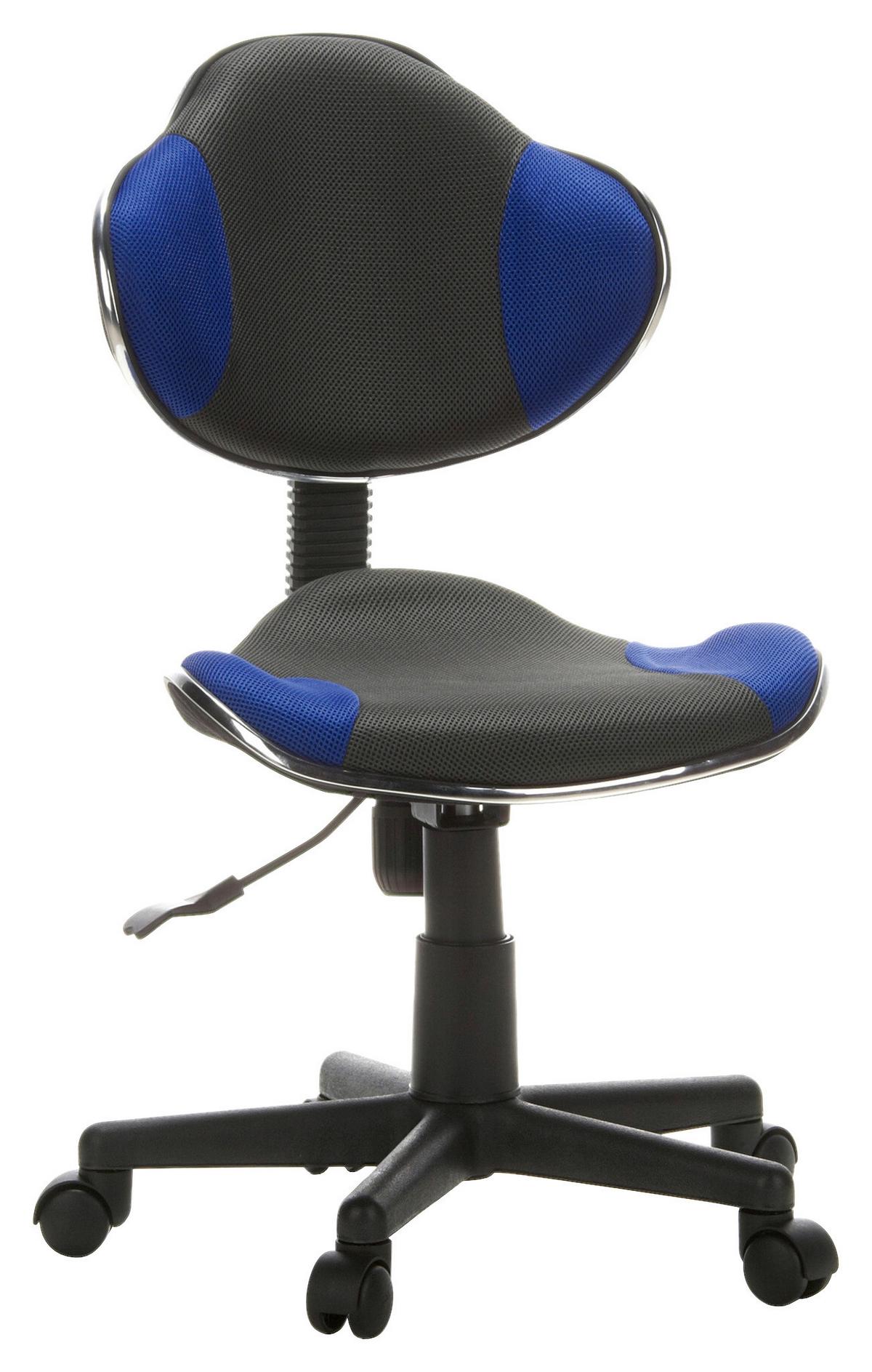 Mladinski Vrtljivi Stol Kiddy Gti 2, Siva, Modra - modra/siva, Basics, umetna masa (45/86-101/42cm) - MID.YOU