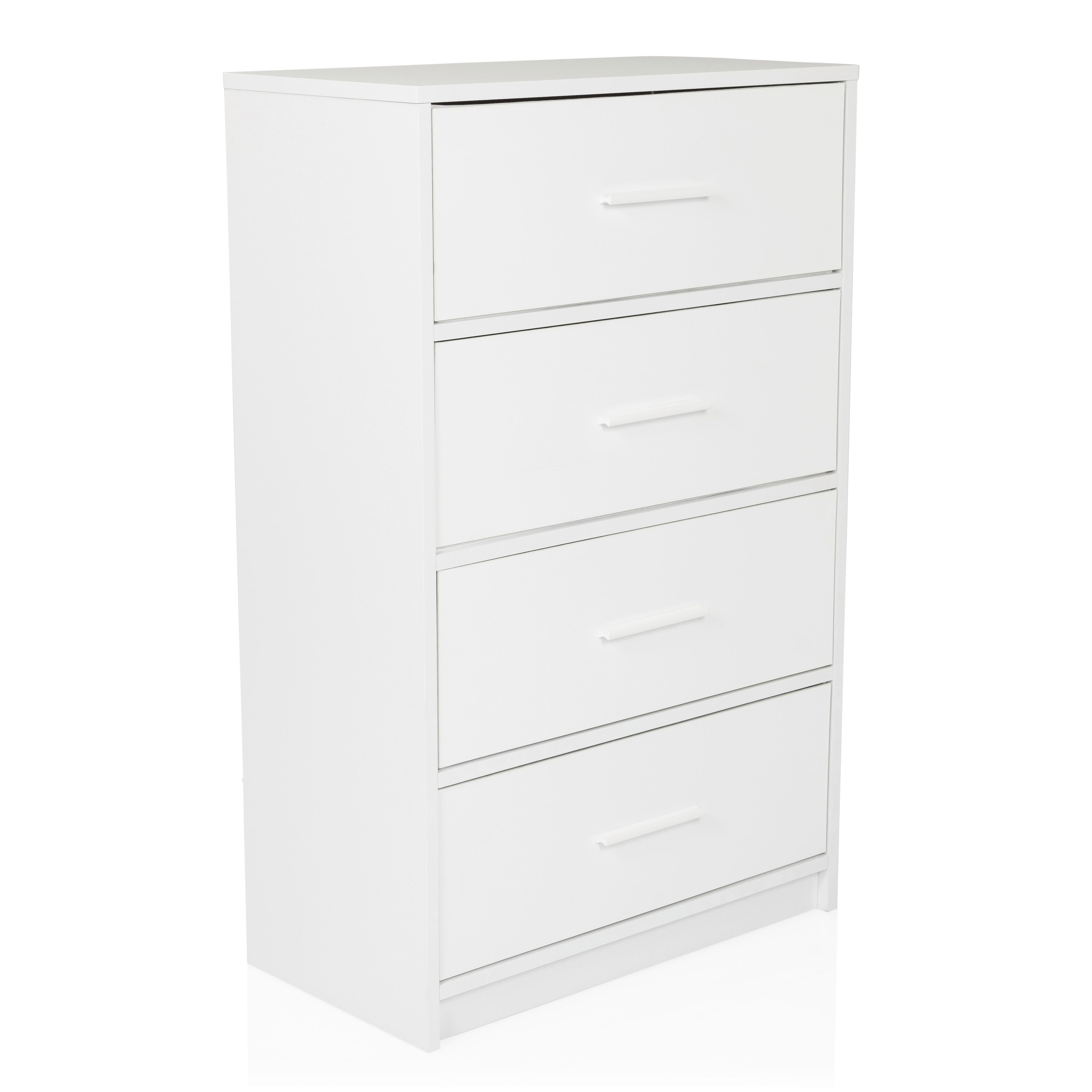 Komoda Estoria, Bela - bela, Konvencionalno, kovina/leseni material (58/91,5/30cm) - MID.YOU