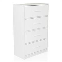 Komoda Estoria, Bela - bela, Konvencionalno, kovina/leseni material (58/91,5/30cm) - MID.YOU