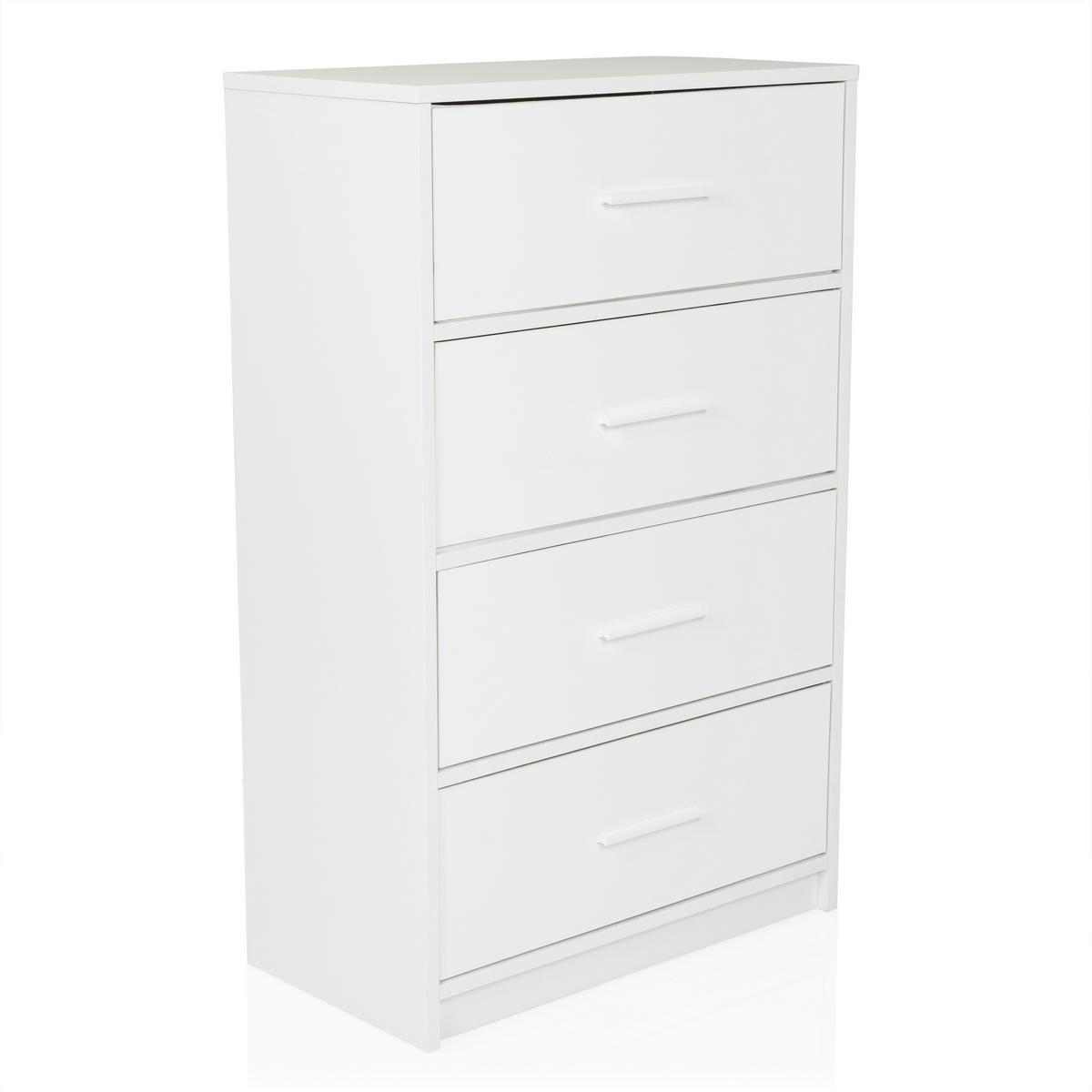 Komoda Estoria, Bela - bela, Konvencionalno, kovina/leseni material (58/91,5/30cm) - MID.YOU