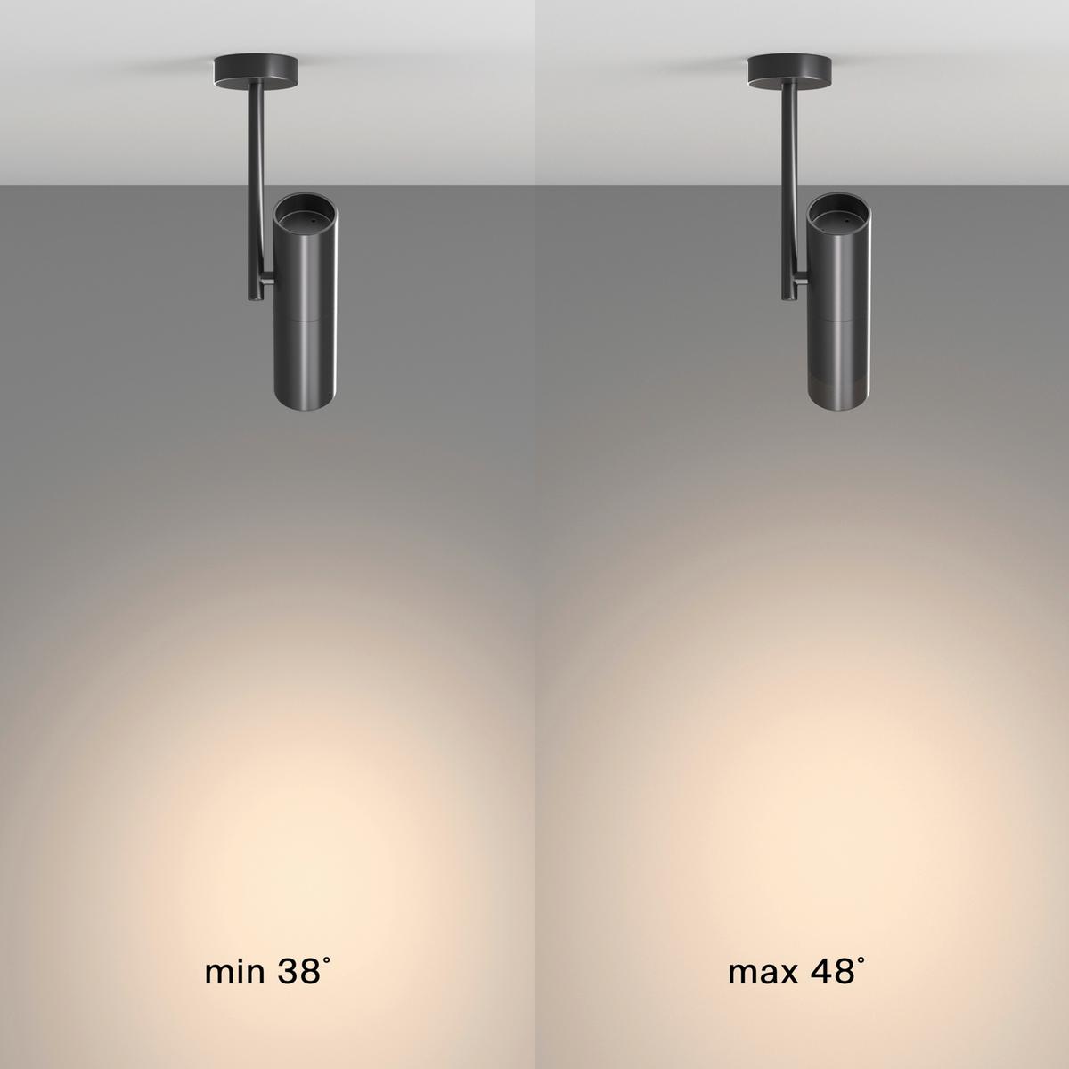 DECKENLEUCHTE ELTI - Schwarz, Basics, Metall (7/28/20cm) - MAYTONI