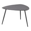 SOFFBORD FINE - mörkgrå, Modern, metall (57,5/56/35,5cm) - Mömax