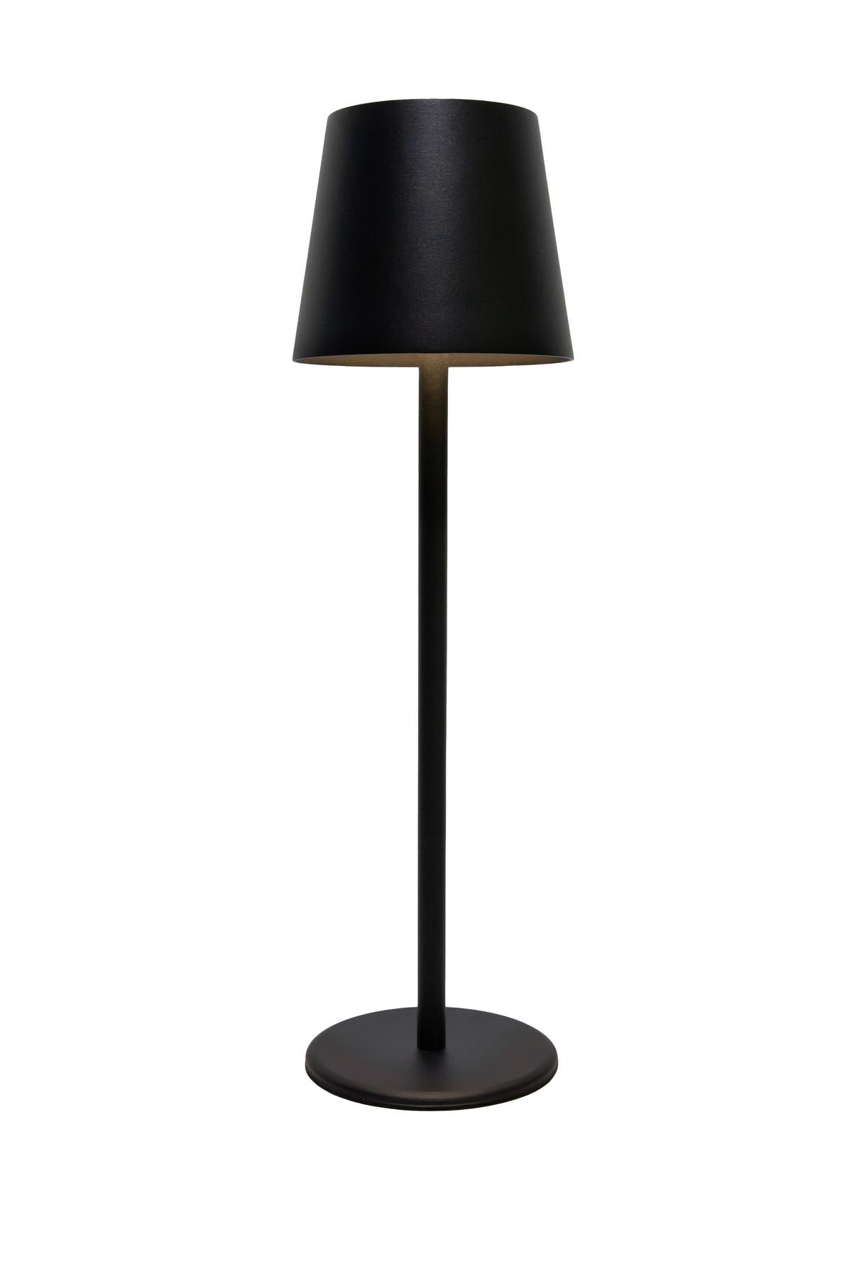 LAMPA STOŁOWA Z AKUMULATOREM BASIC TABLE *SBN* - czarny, Design, tworzywo sztuczne/metal (11,5/36cm) - Novel