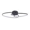 LED-TAKLAMPA ELLU - svart, Modern, metall/plast (51/16/8cm) - Mömax