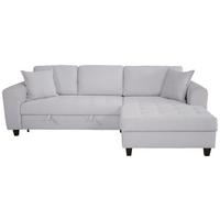 Kutna Garnitura Moritz - svijetlo siva, Trend, tekstil (265/155cm) - Modern Living