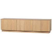 Lowboard Zuma Eichefarben - Eichefarben, Design, Holz (200/52/45cm) - Livetastic