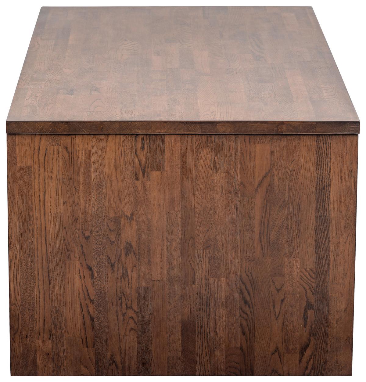 STOLIK KAWOWY CHANI - kolor orzecha włoskiego, Konventionell, drewno (110/46/60cm) - MID.YOU