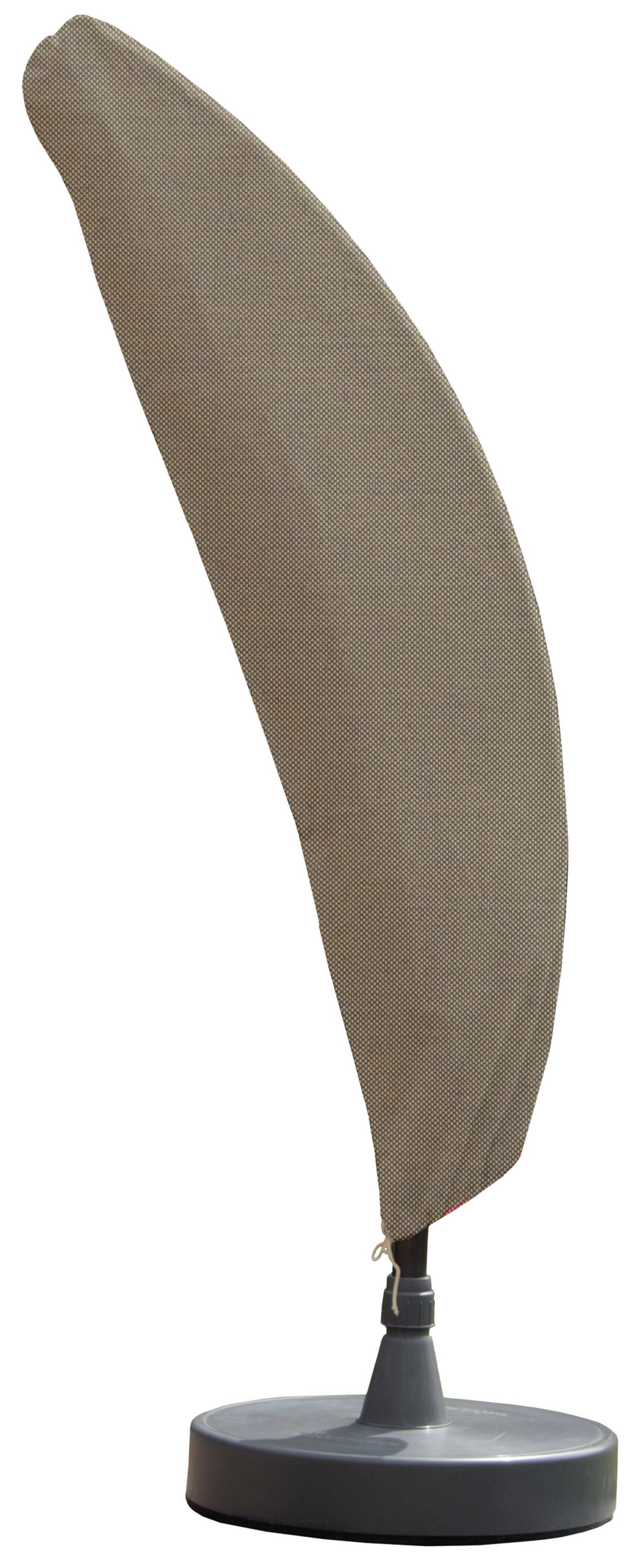 Schutzhülle für Schirm Taupe - Taupe, KONVENTIONELL, Textil (75/256cm) - Ambia Garden