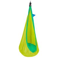 Kinderhängesessel Kids Hanging Nest Blau/Grün - Blau/Hellgrün, KONVENTIONELL, Textil (70/200-400/150cm) - La Siesta