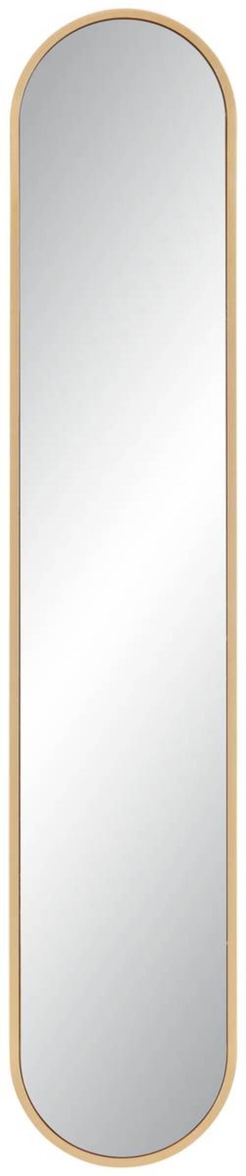 Spiegel Moni Gold in Goldfarben - Goldfarben, MODERN, Glas/Kunststoff (20/101cm) - Mömax