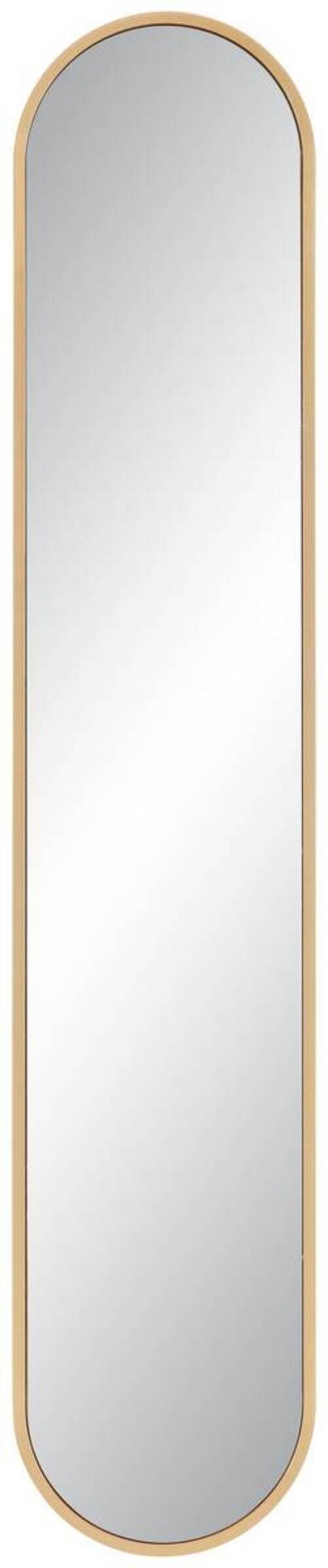Zidno Ogledalo Moni - zlatne boje, Moderno, staklo/plastika (20/101cm) - Modern Living