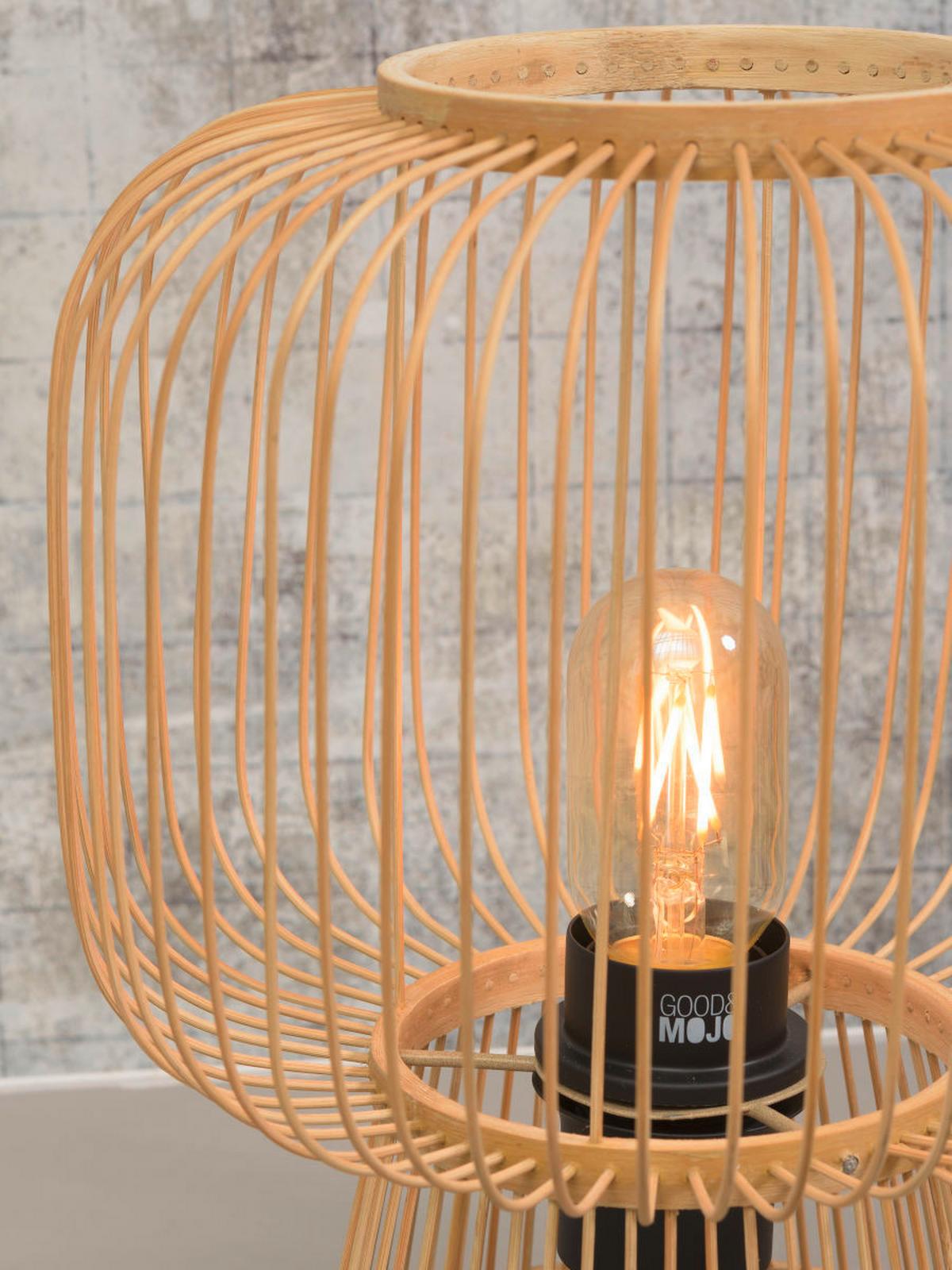 Namizna Svetilka Cango, Naravna Barva - naravne barve, Trend (26/30cm) - Good & Mojo