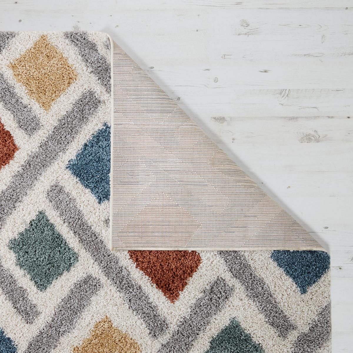 TEPPICH MERSEY, geometrisch, Bunt, 80 x 150 cm - Multicolor, Textil (80/150cm) - KADIMA DESIGN