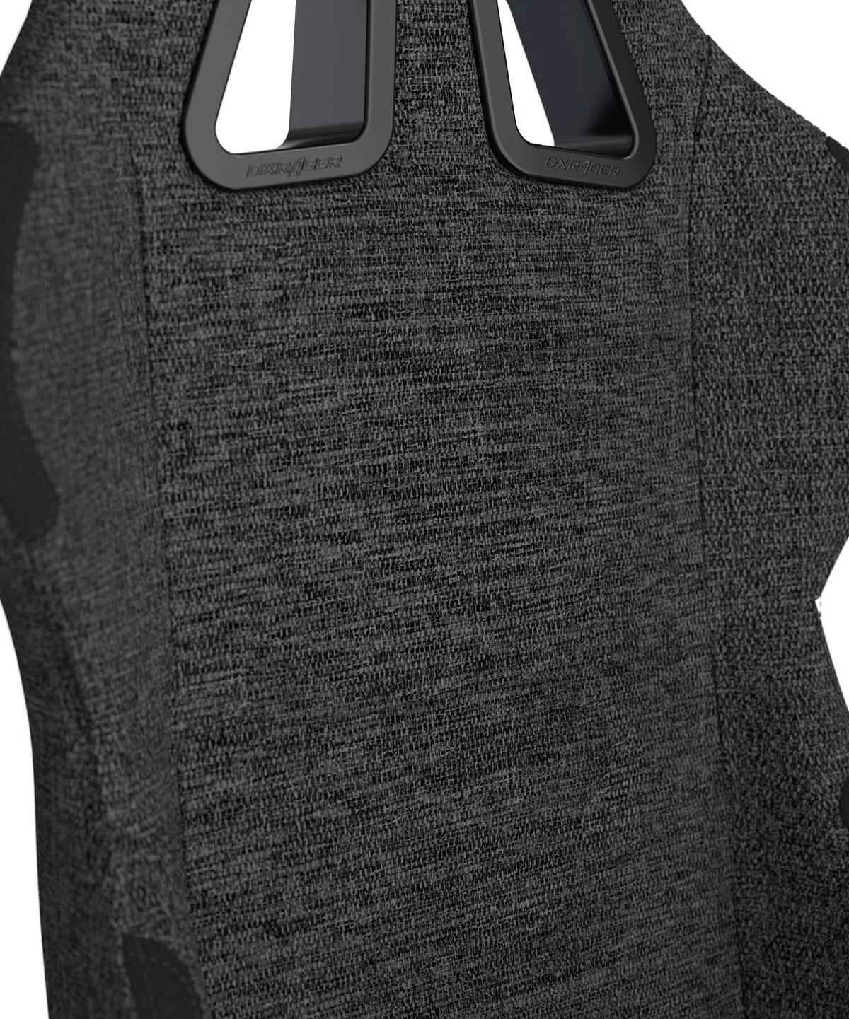 Gamingstuhl Formula Schwarz - Schwarz, KONVENTIONELL, Kunststoff/Textil (70/129/70cm) - Dxracer