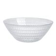 Skleda Carolin - prozorna, Romantika, steklo (16/6cm) - Zandiara