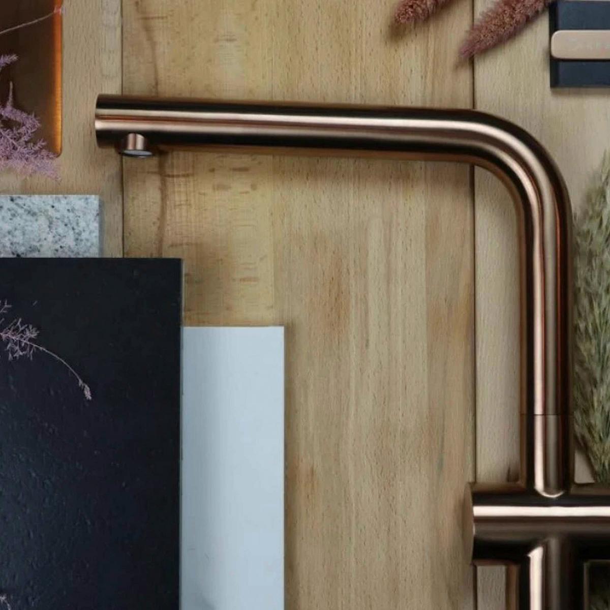 Küchenarmatur 113520781 Kupferfarben - Kupferfarben, MODERN, Metall (31,1cm)