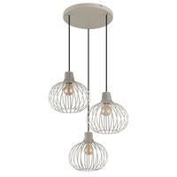 LAMPA WISZĄCA 33379319 MATEO - kremowy, Basics, metal (50/120cm) - Globo