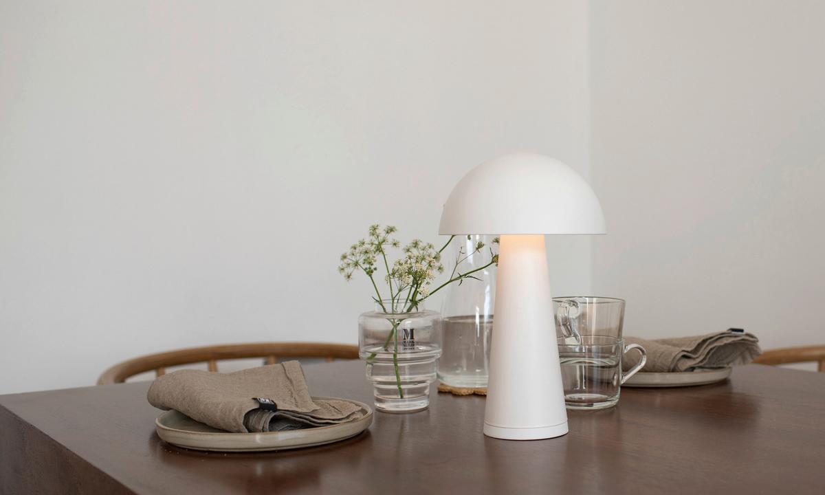 LED-Tischleuchte max. 1,5 Watt dimmbar - Weiß, Basics (16/16/26,5cm) - Markslöjd