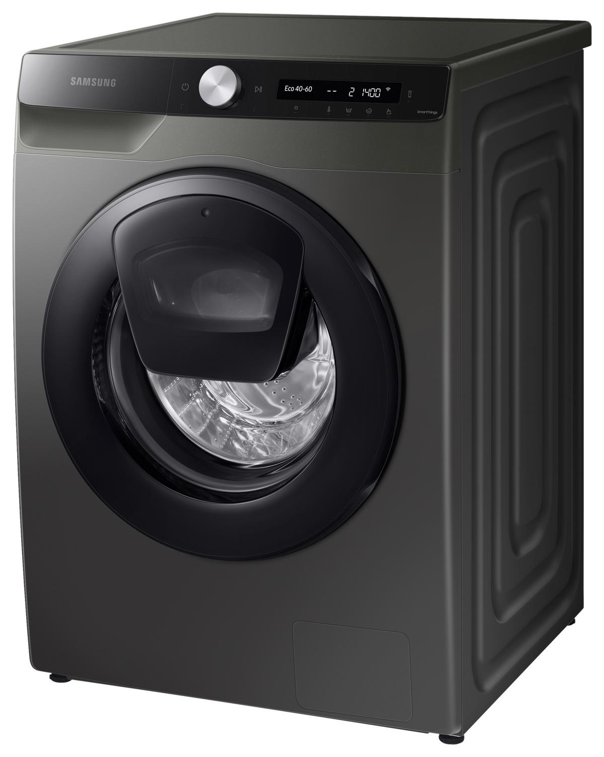 WASCHMASCHINE WW80T554AAX/S5 - Schwarz, Basics (60/85/68,5cm) - Samsung