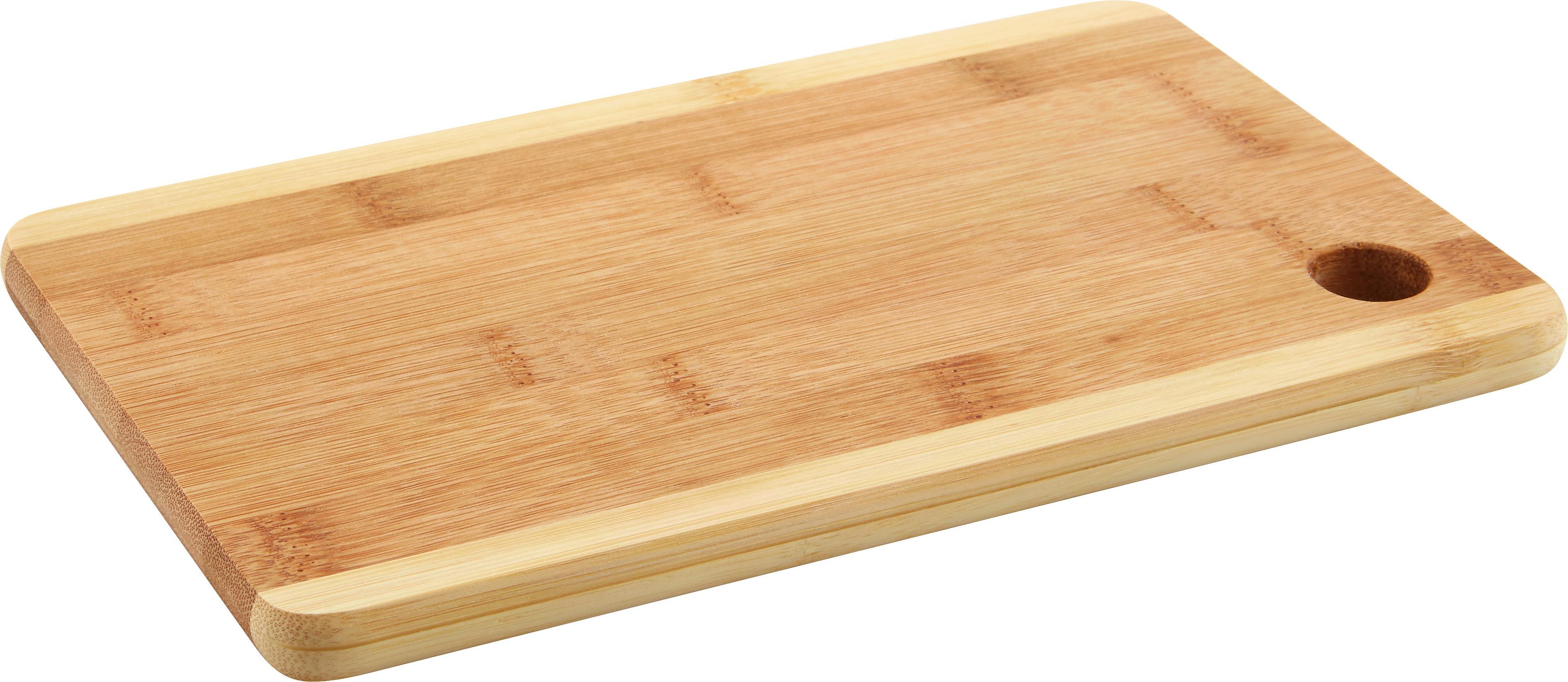Schneidebrett Panda aus Bambus - Naturfarben, Holz (24/15/1,3cm) - Zandiara