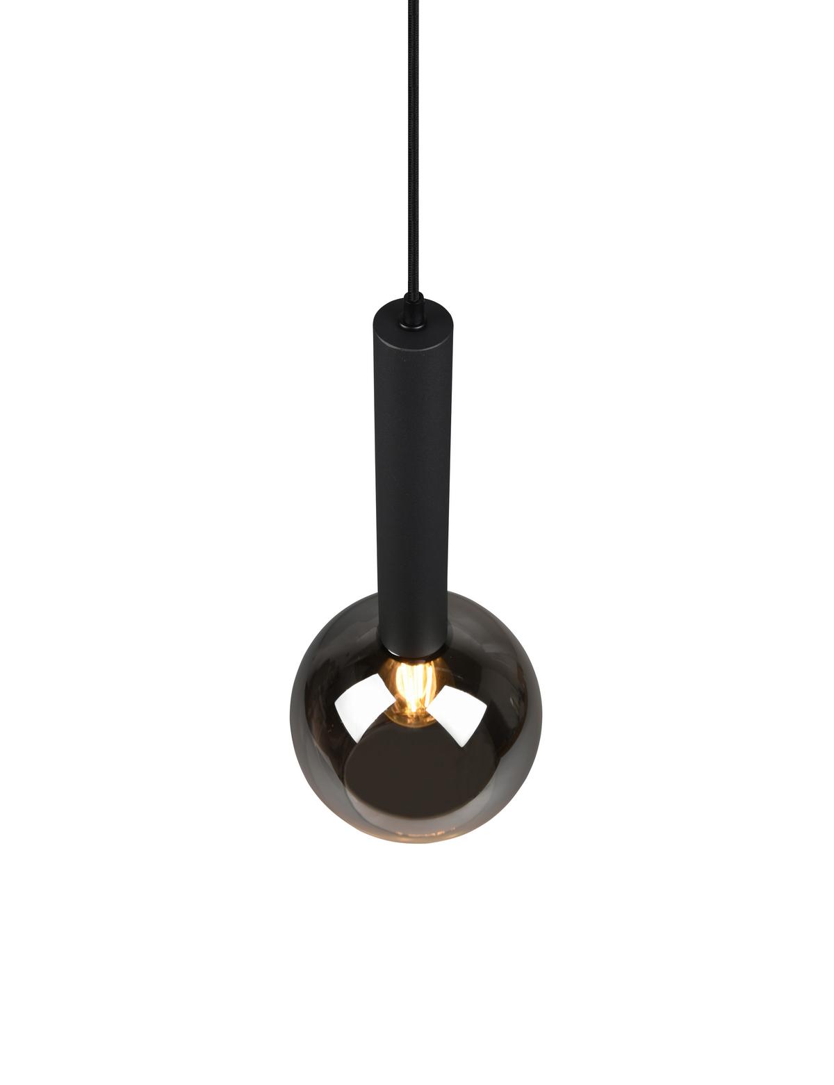 LAMPA WISZĄCA X30111032 HELSINGBORG - czarny, Design, metal (20/150cm) - Dieter Knoll