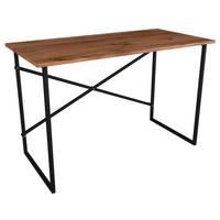 SCHREIBTISCH INSASI - Honigeiche/Schwarz, Design, Holzwerkstoff/Metall (90/75/50cm) - MID.YOU